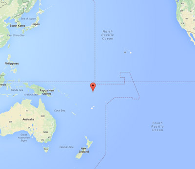 Tuvalu map